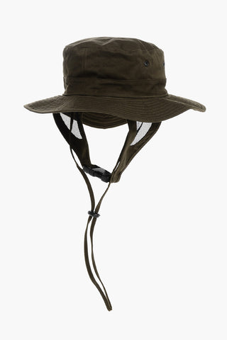 Cappello Bucket in Tinta Unita con Cinturino