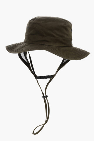 Cappello Bucket in Tinta Unita con Cinturino