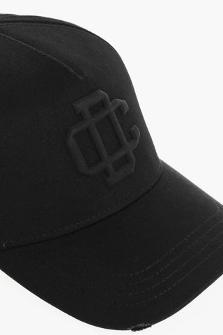 Cappello da Baseball a Tinta Unita Con Monogram Tono su Tono