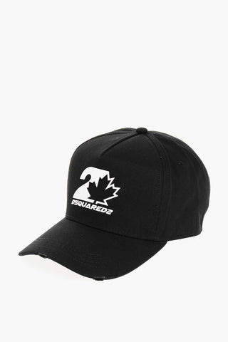 Einfarbige Baseballkappe POWER TWINS mit kontrastierendem Logo