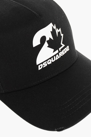 Einfarbige Baseballkappe POWER TWINS mit kontrastierendem Logo