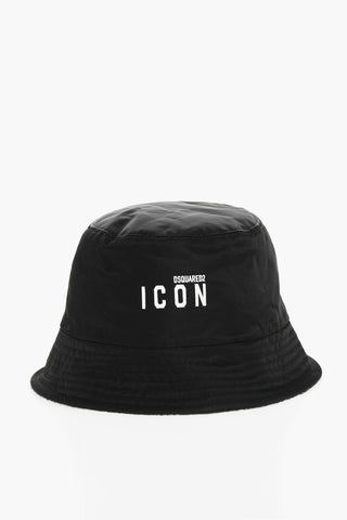 ICON Cappello Bucket Motivo Plaid Reversibile 