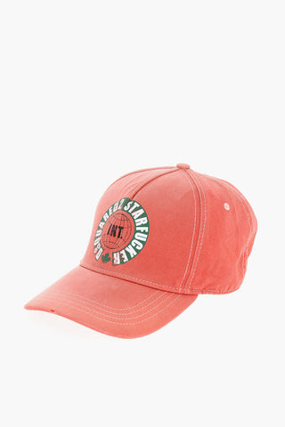 Faded Effect Cotton Gabardine BACK TO BASICS Cap
