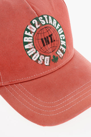 Faded Effect Cotton Gabardine BACK TO BASICS Cap