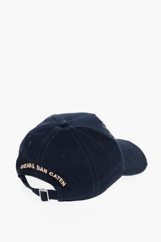 Embroidered Cotton Gabardine Cap