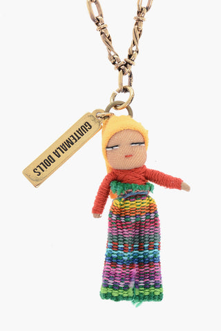 Golden Effect GUATEMALA DOLLS Necklace with Pendant