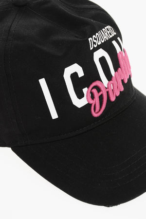 ICON Solid-Color Baseball Cap DARLING with Embossed Detail