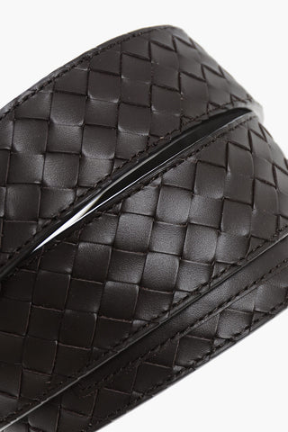 Woven Leather Belt 35mm
