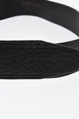 Solid Color Leather Belt 45mm