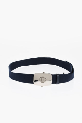 Solid Color Industrial Belt with Military Buckle 35mm