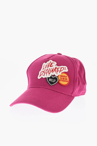 Cotton Gabardine CATEN TEAM Cap with Patches