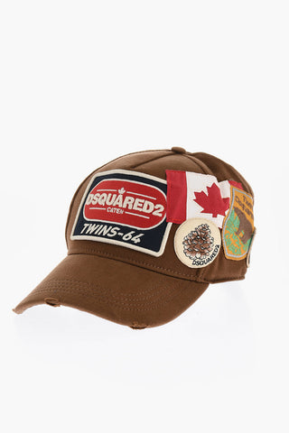 Cotton Gabardine CANADIAN HERITAGE Cap with Patches