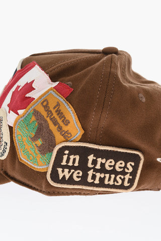Cotton Gabardine CANADIAN HERITAGE Cap with Patches