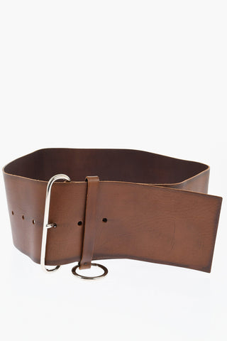 Leather Oversized Belt 110mm