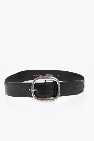 Solid Color Leather CANADIAN GIRL Belt 45mm