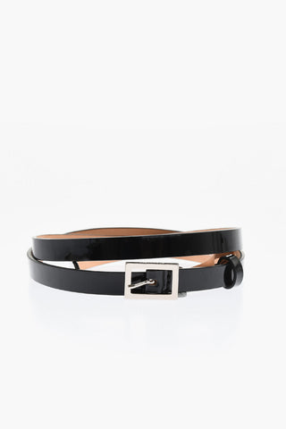 Cintura Skinny in Vernice 10mm