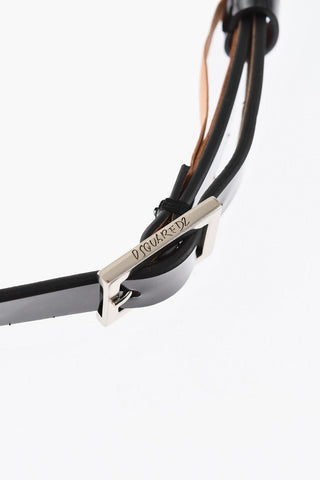 Cintura Skinny in Vernice 10mm