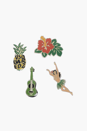 Set di Spille ALOHA SPRINT In Metallo