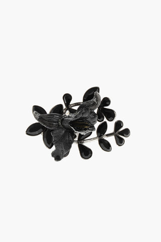 Anello Abbellito da Fiore e Gioielli