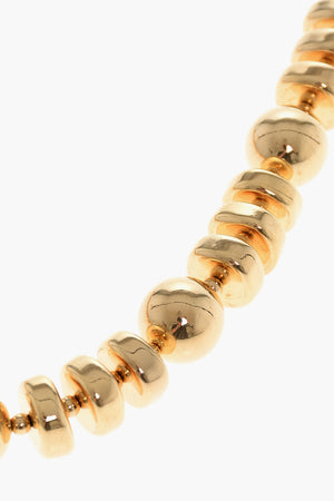 Collana in Ottone Effetto Dorato a Tinta Unita