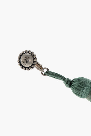 Single Clip-On Earring With Maxi Tassel