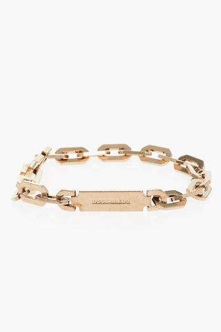 Bracciale a Catena Effetto Dorato