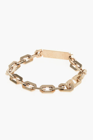 Bracciale a Catena Effetto Dorato