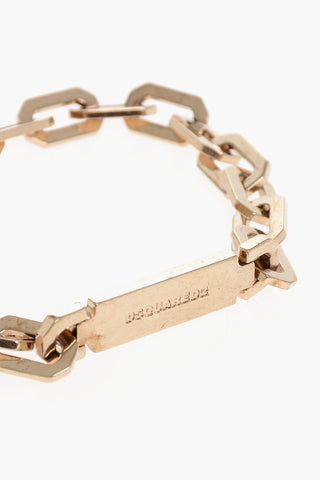 Golden-Effect Chain Bracelet 