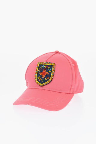 Vintage Effect Cap with Beads Detail
