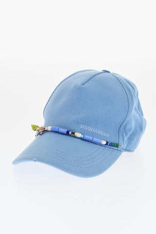 Solid Color Cap with Charm