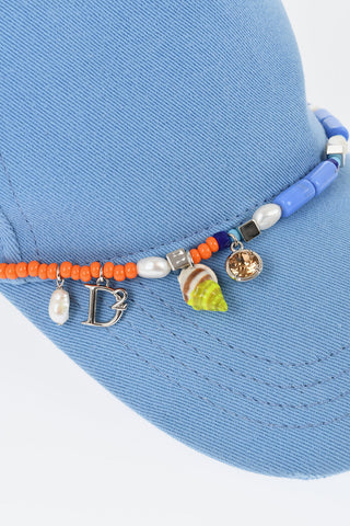 Solid Color Cap with Charm