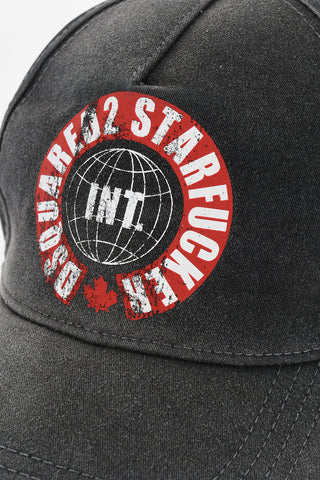 Cappello Da Baseball Effetto Acid Wash 