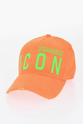 Vintage-Effect Baseball Cap ICON With Contrast Details