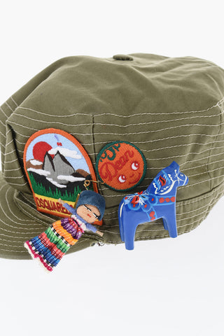 Cotton Cap with Charm