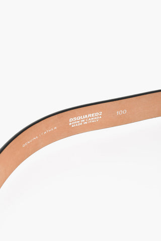 Solid Color Patent Leather Belt 30mm