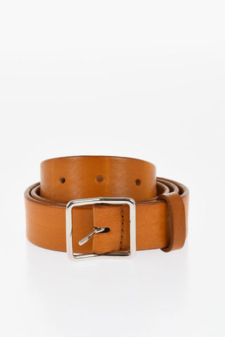 Solid Color Leather Belt 30mm