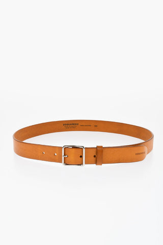 Solid Color Leather Belt 30mm