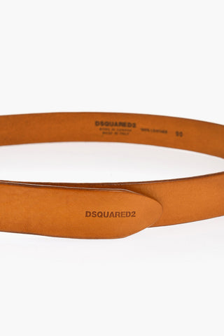 Solid Color Leather Belt 30mm