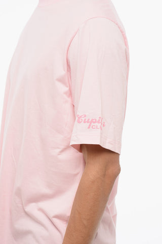 T-Shirt Girocollo in Cotone Stretch