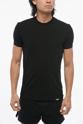 Crew Neck ICON Cotton Blend T-Shirt