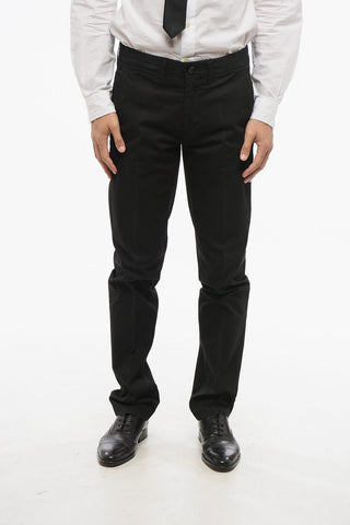 Pantaloni Chino in Cotone a Quattro Tasche