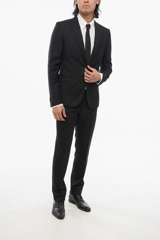 CC COLLECTION Einreihiger Blazer aus Wolle mit Pattentaschen