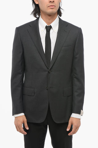 Virgin Wool Blazer MANTUA with Flap Pockets