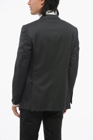 Virgin Wool Blazer MANTUA with Flap Pockets