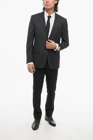 Virgin Wool Blazer MANTUA with Flap Pockets