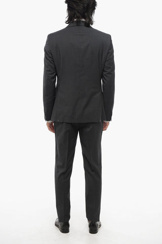 CC COLLECTION Abito a 2 Bottoni in Lana Vergine Due Spacchi Revers Classico