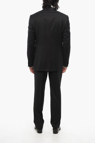 Abito in Lana Vergine con Tasche ad Aletta