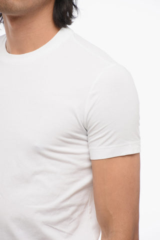 Crew Neck Slim Fit Cotton Blend T-Shirt