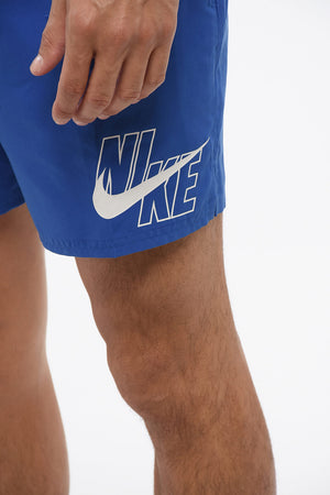 SWIM Boxer Swim Trunks Solid-Color 5 VOLLEY with 2 Pockets