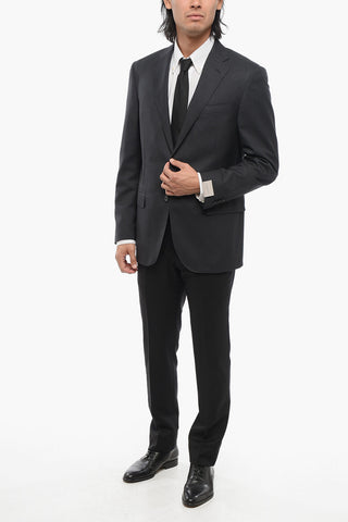 Virgin Wool Blazer LEADER with Flap Pockets